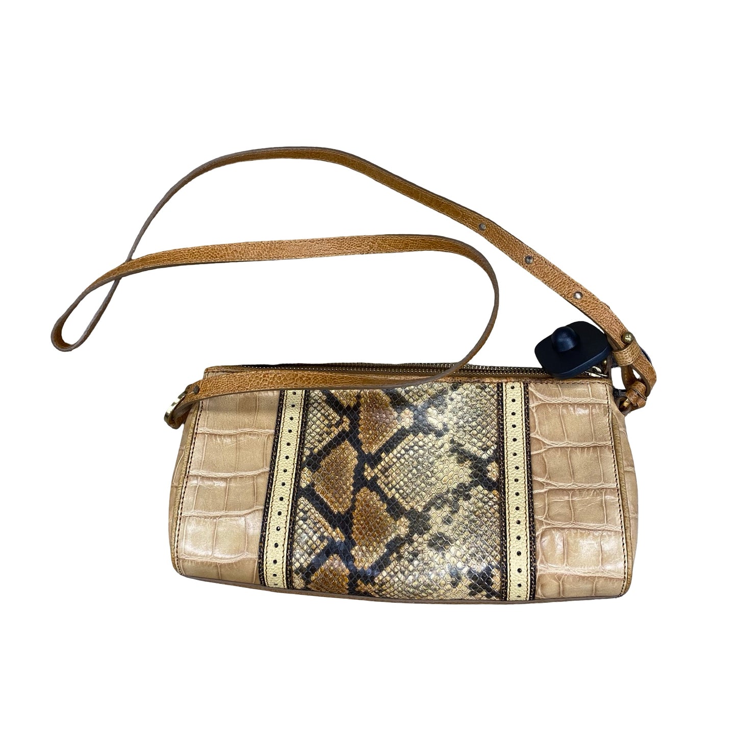 Handbag Designer By Brahmin In Brown, Size:Small