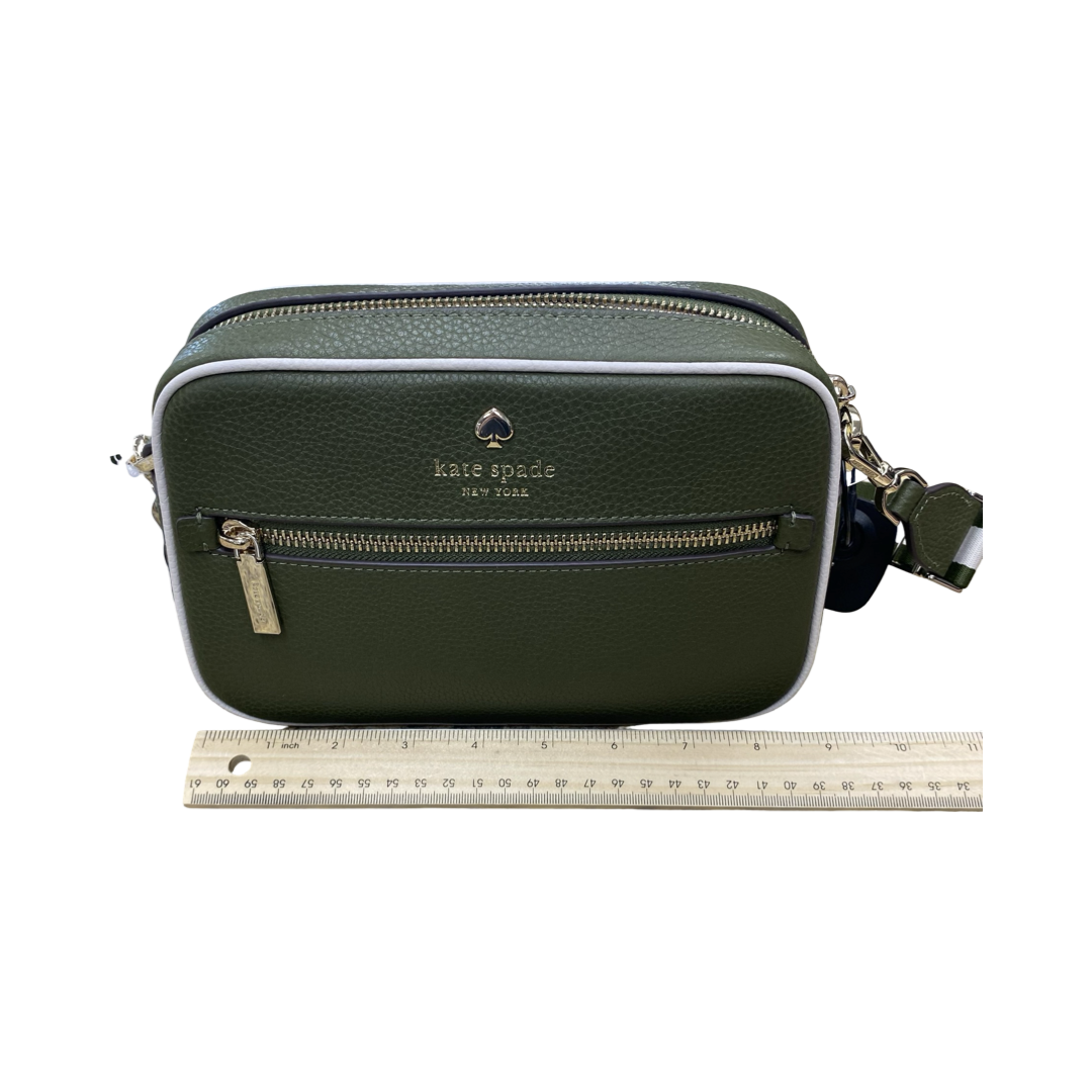 Handbag Designer By Kate Spade In Green, Size:Small
