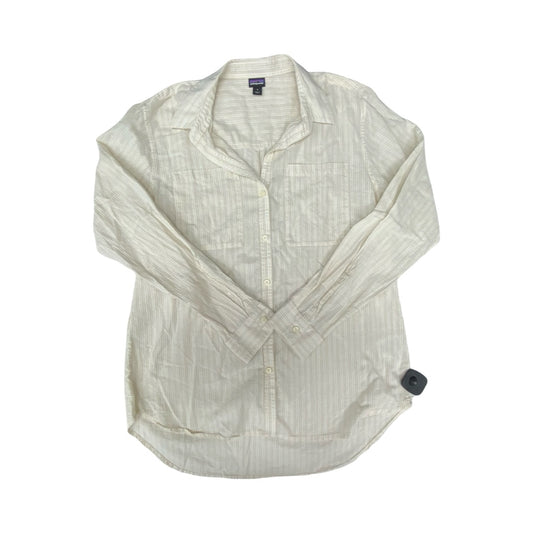 Top Ls By Patagonia In Beige, Size:S