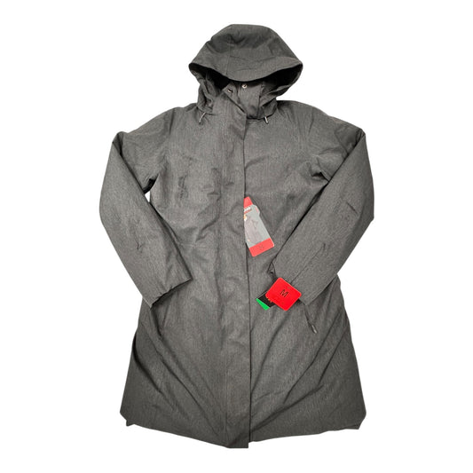 Jacket Puffer & Quilted By Kirkland In Grey, Size:M