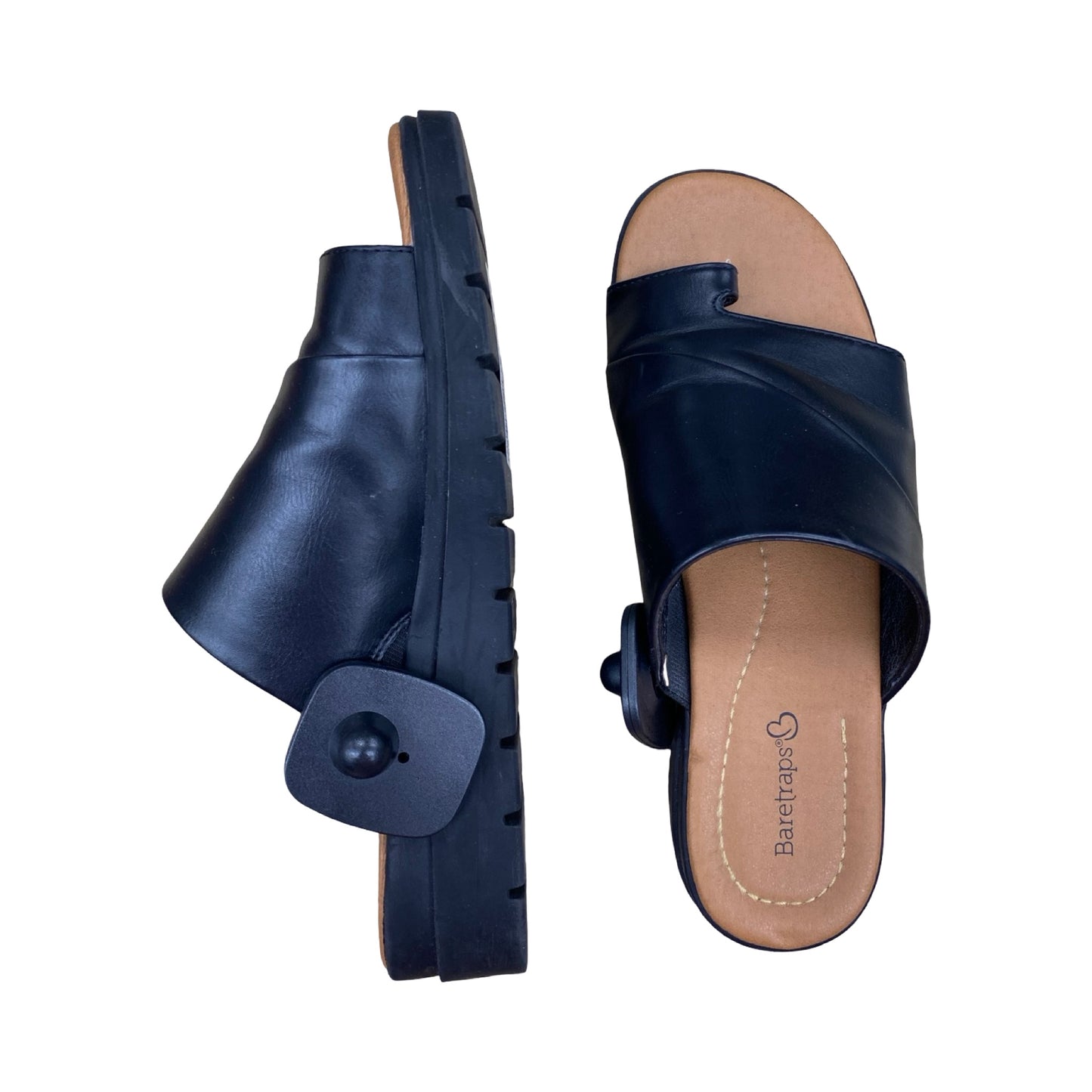 Sandals Flats By Baretraps In Black, Size:7