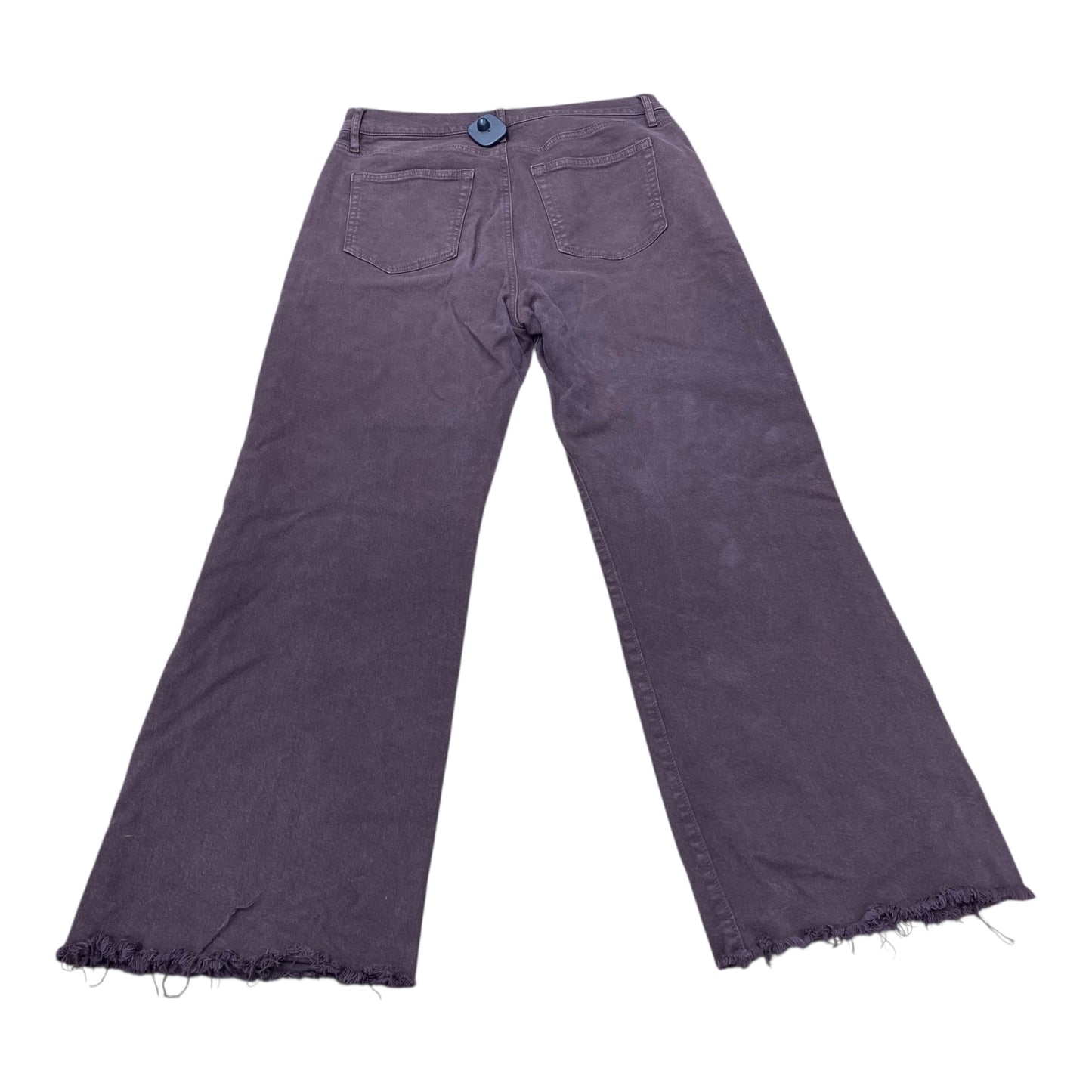 Jeans Wide Leg By Loft In Brown, Size:8