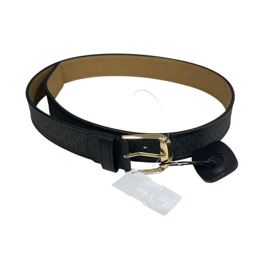 Belt By Michael By Michael Kors In Black & Grey
