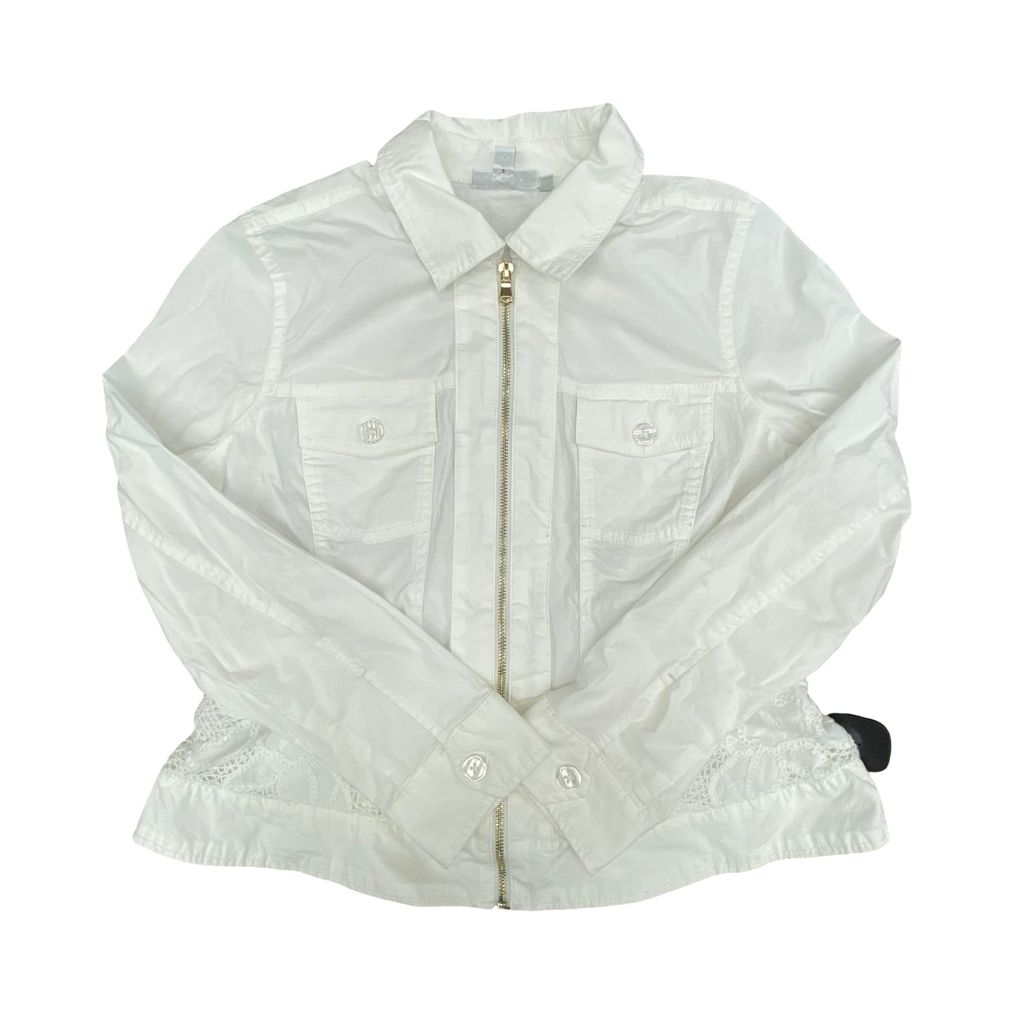 Jacket Other By Chicos In White, Size:4