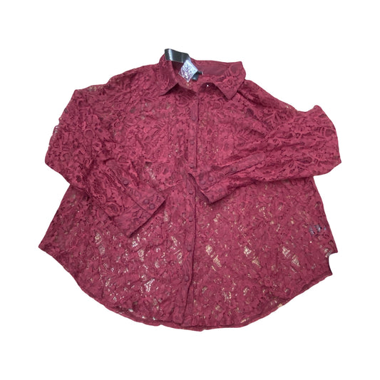 Top Ls By Torrid In Red, Size:2X
