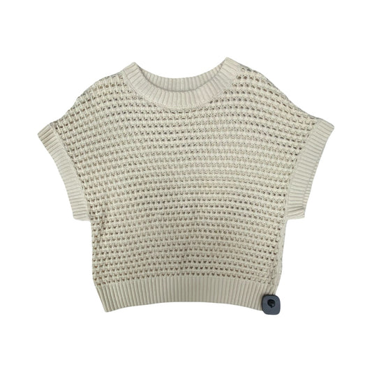 Sweater Ss By Varley In Cream, Size:Xs
