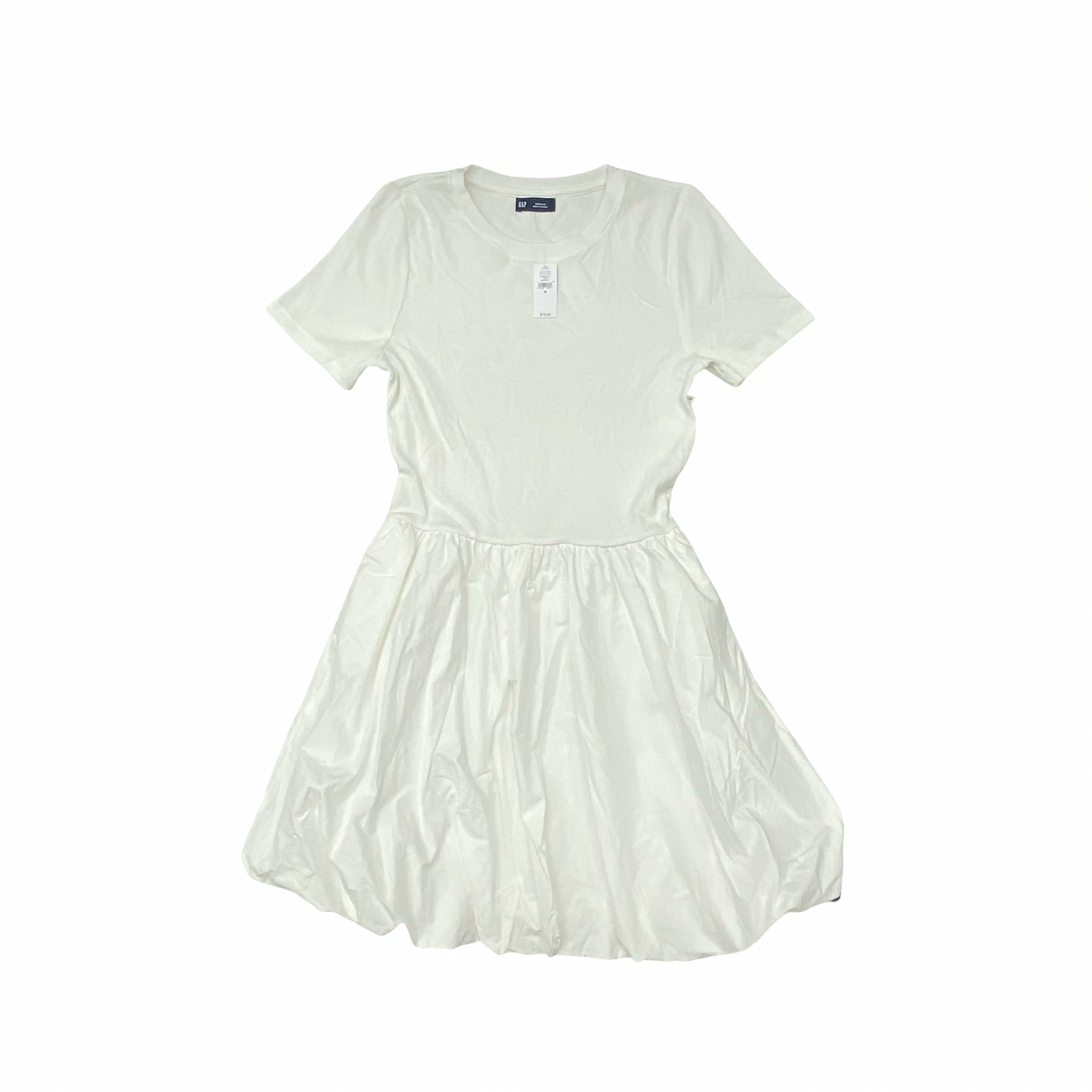 Dress Casual Midi By Gap In White, Size:M