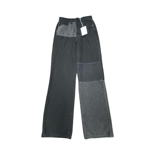 Jeans Wide Leg By Cello In Black, Size:Xs