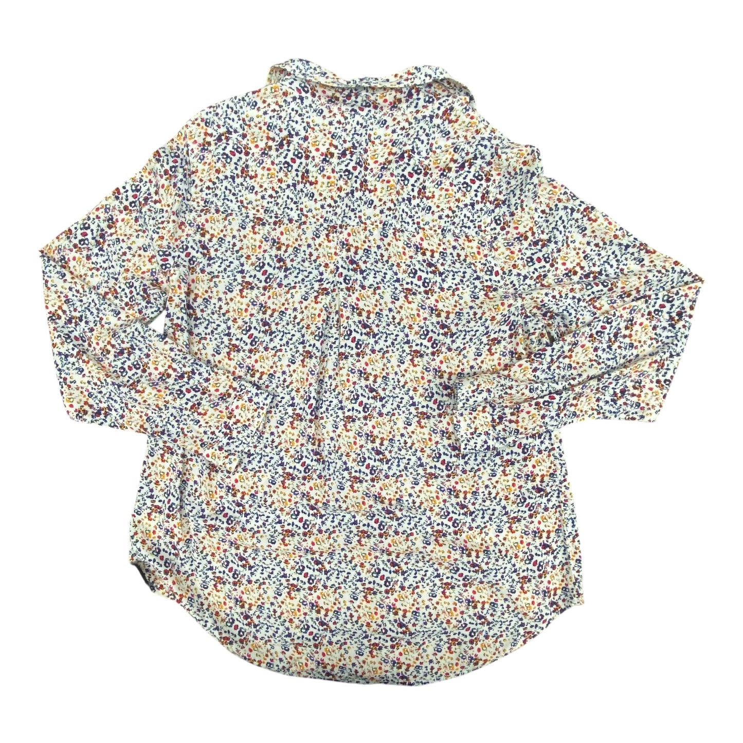 Top Ls By Beachlunchlounge In Floral Print, Size:M
