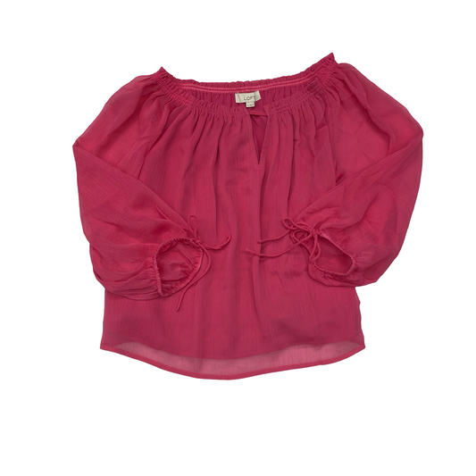 Top Ls By Loft In Pink, Size:M
