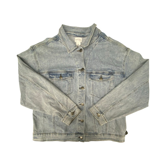 Jacket Denim By Melrose And Market In Blue, Size:L