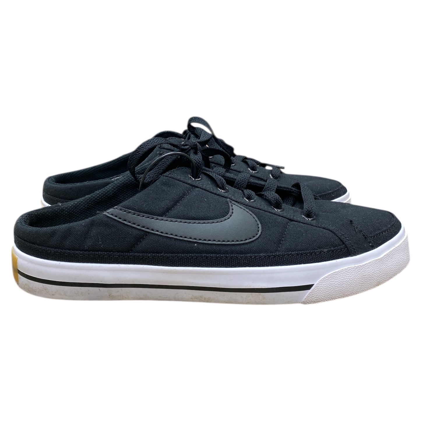 Shoes Flats By Nike In Black, Size:7.5