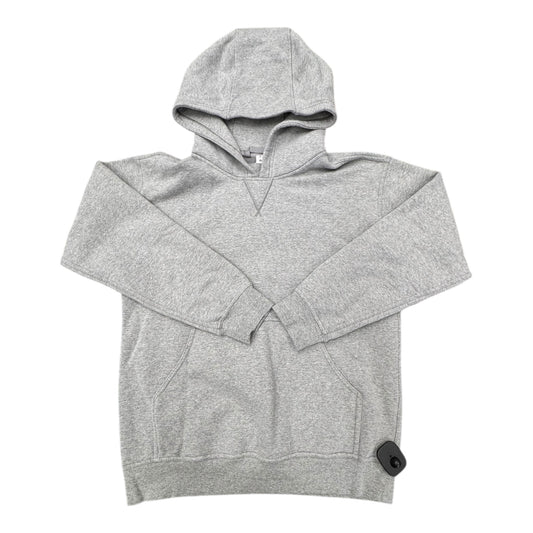 Athletic Sweatshirt Hoodie By Lululemon In Grey, Size:8