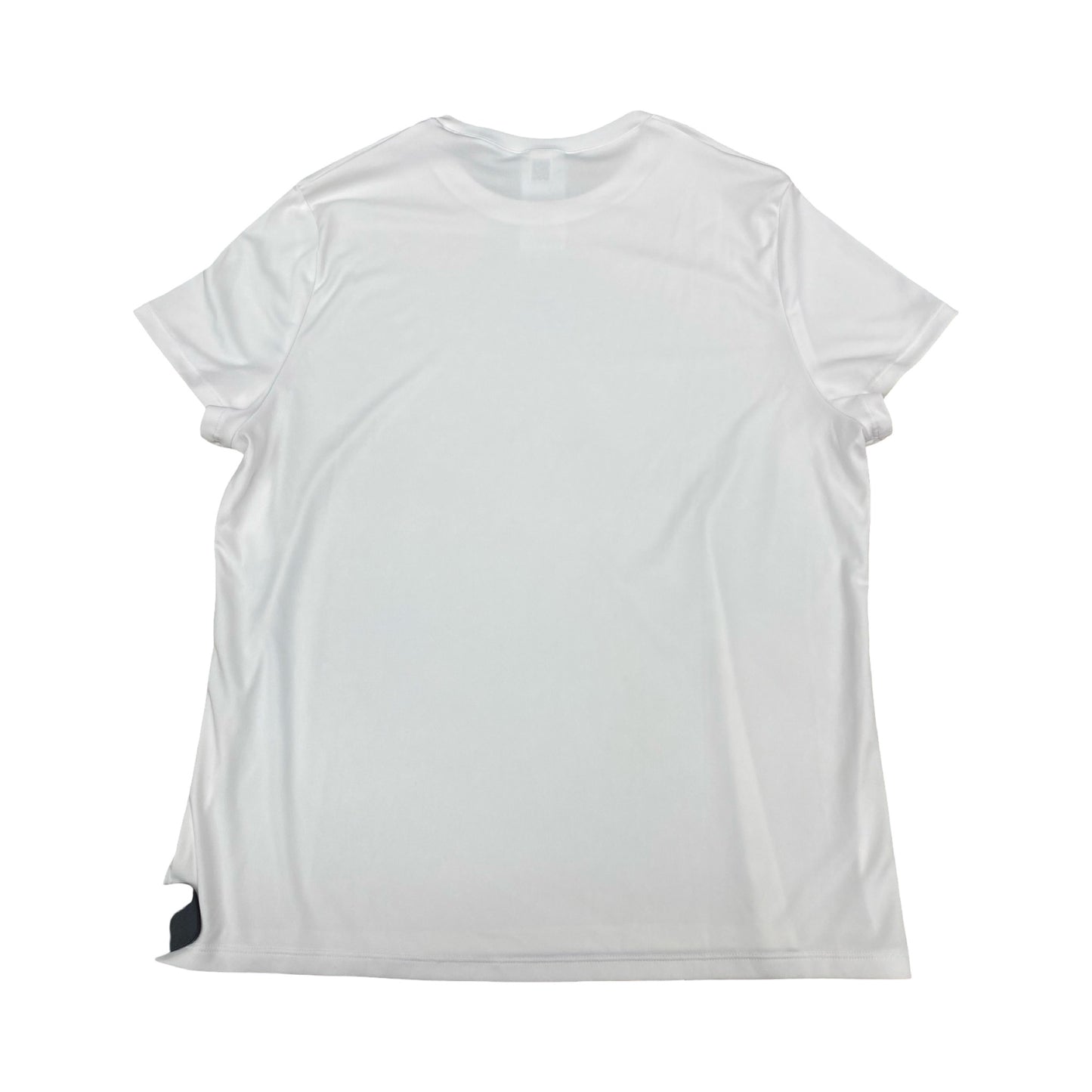 Athletic Top Ss By Reebok In White, Size:L