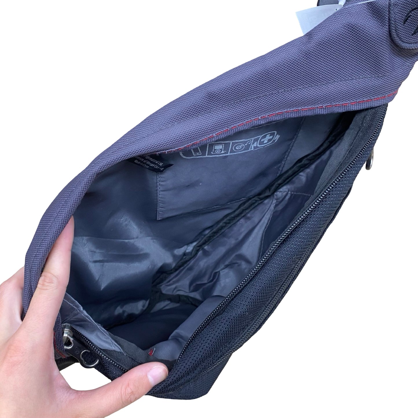 Belt Bag By Cmc In Black & Grey, Size:Large