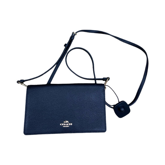 Handbag Designer By Coach In Black, Size:Small