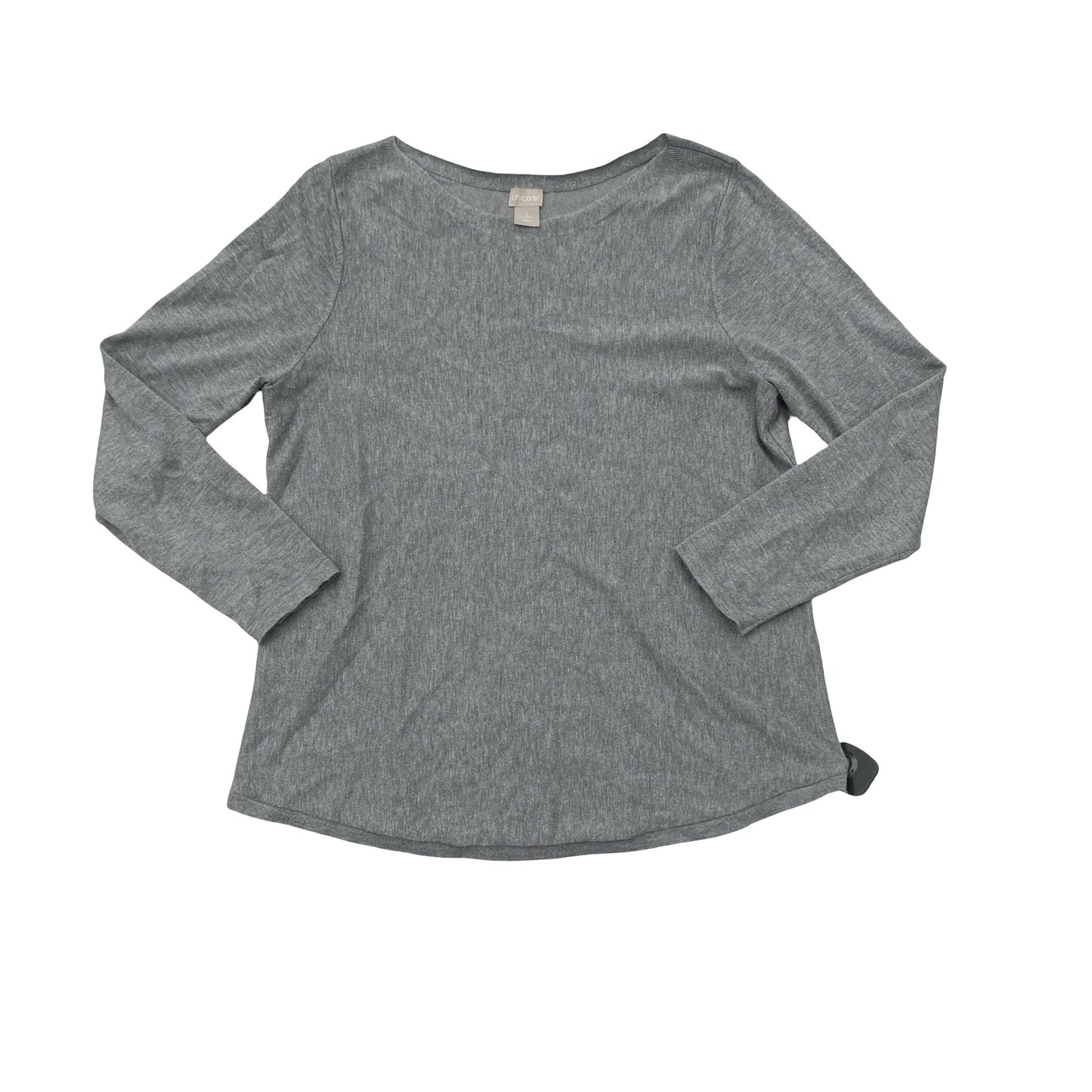 Sweater By Chicos In Grey, Size:L