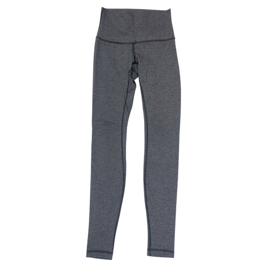 Athletic Leggings By Lululemon In Grey, Size:6