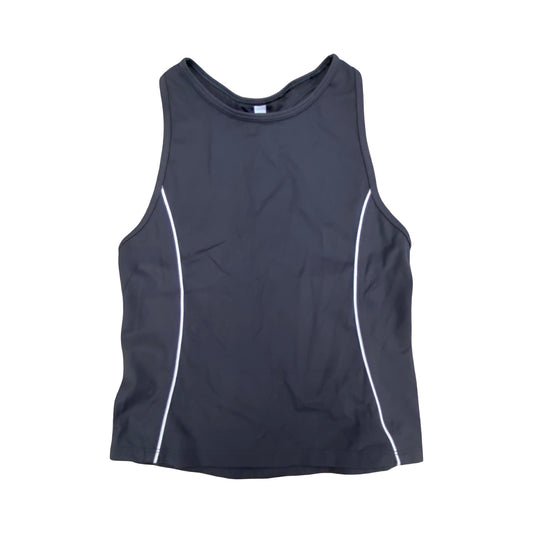 Athletic Tank Top By Athleta In Black & White, Size:Xxs