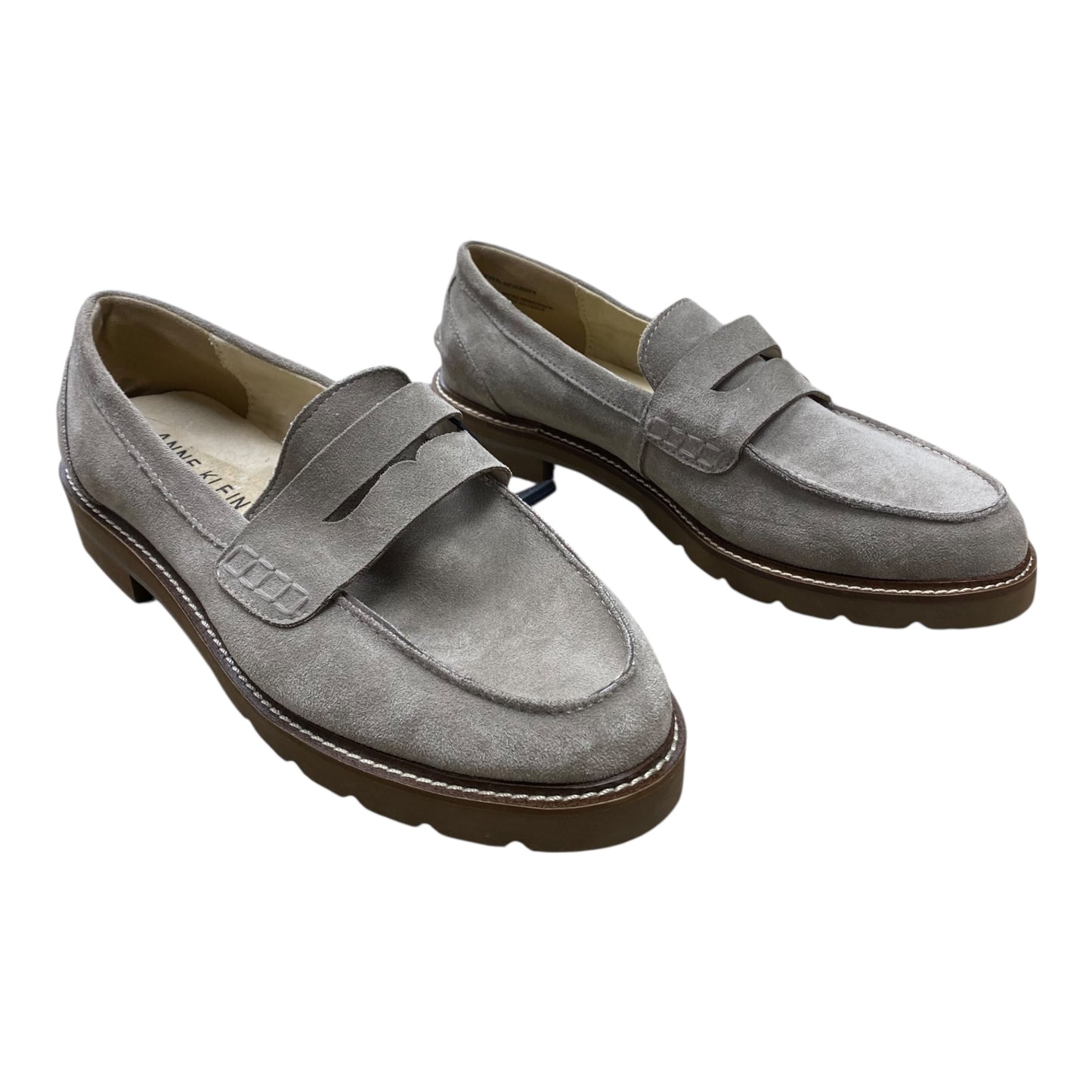 Shoes Flats By Anne Klein In Brown, Size:8.5