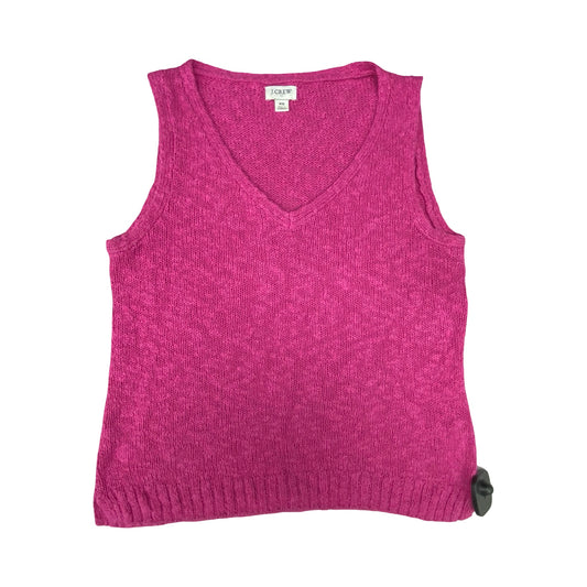 Top Sleeveless By J. Crew In Pink, Size:Xs