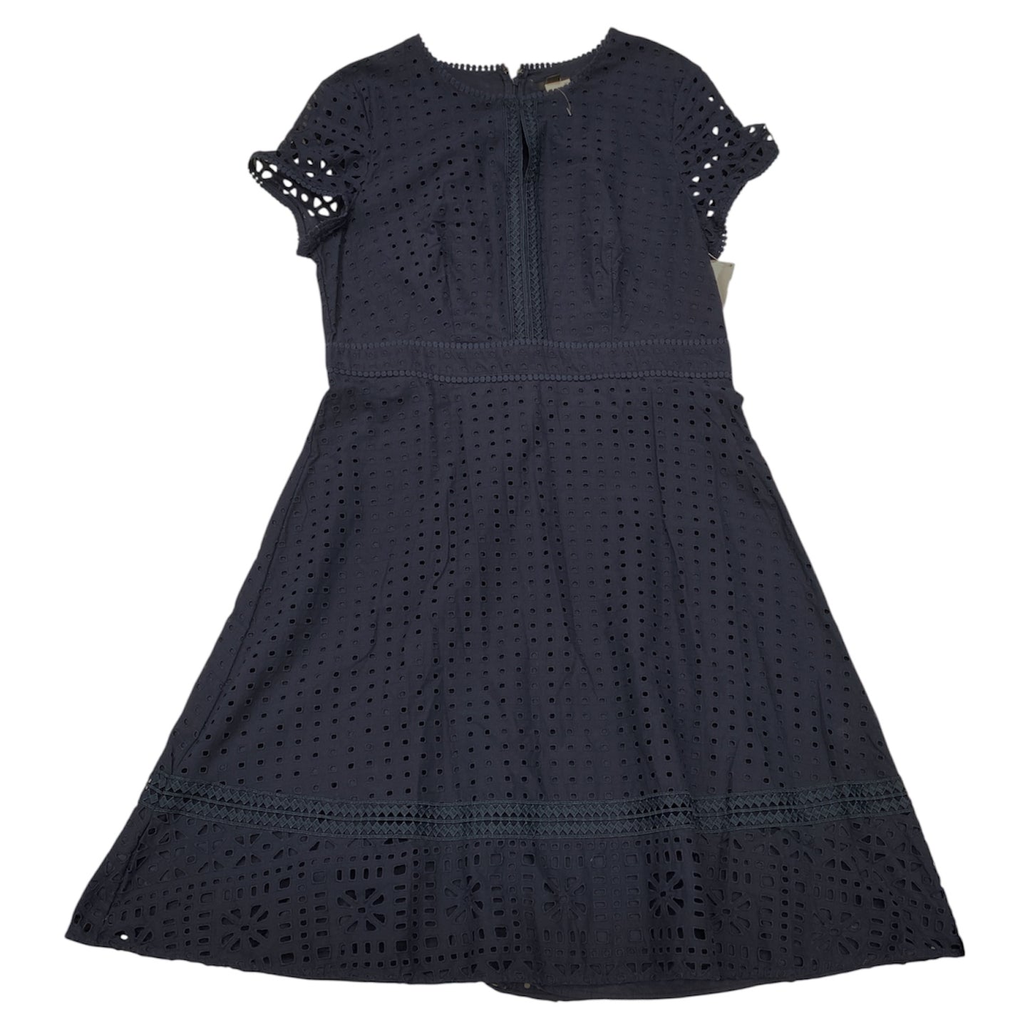 Dress Party Midi By Ann Taylor In Navy, Size:14