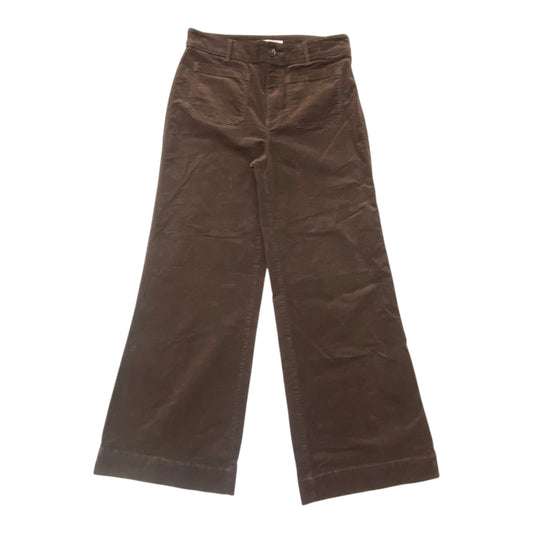 Pants Wide Leg By Loft In Brown, Size:8