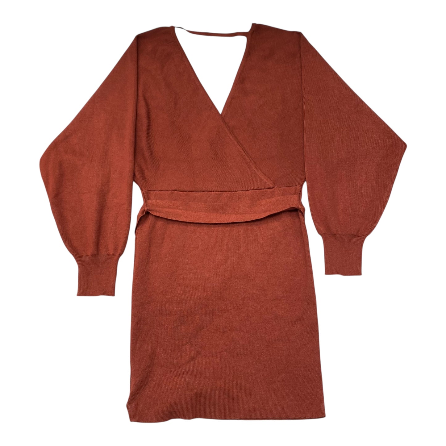Dress Sweater By Mi Ami In Copper, Size:L