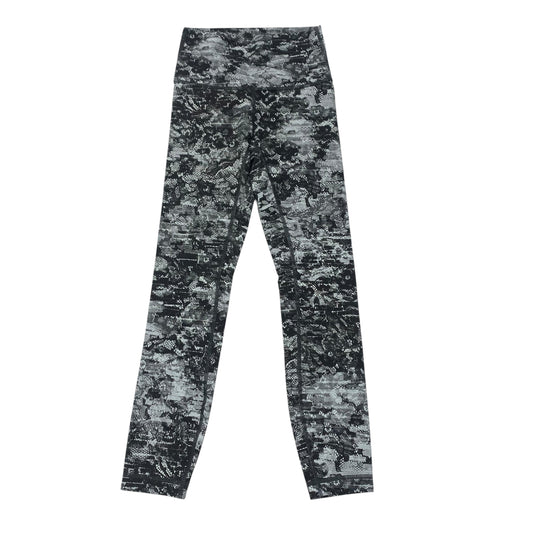 Athletic Leggings By Lululemon In Black & White, Size:2