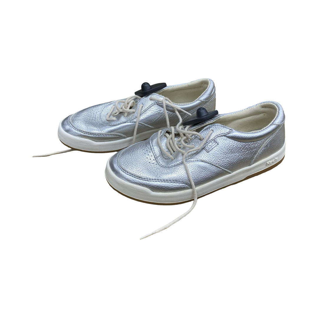 Shoes Sneakers By Keds In Silver, Size:7