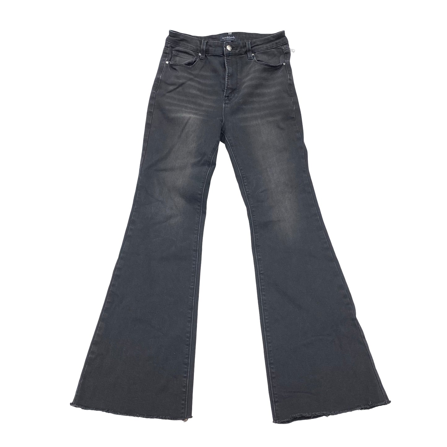 Jeans Flared By Risen In Black Denim, Size:10