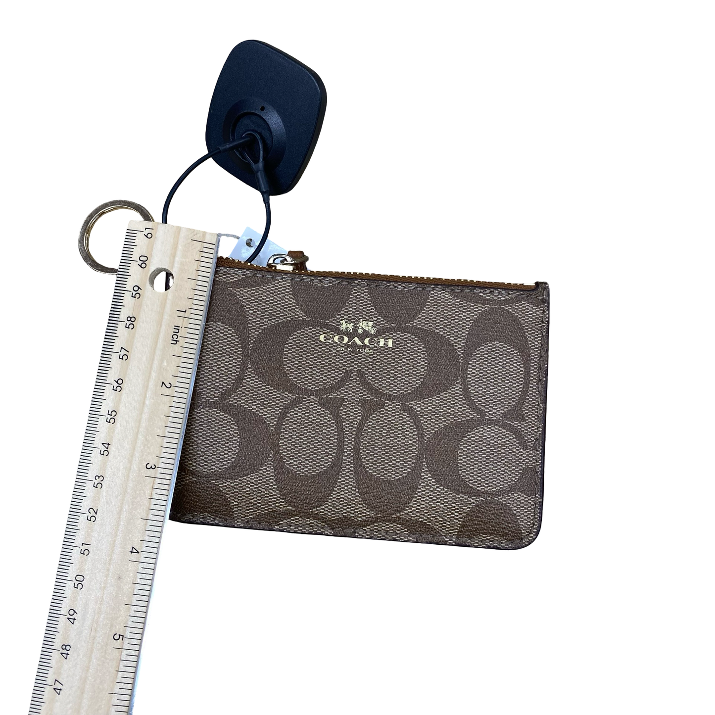 Id/Card Holder Designer By Coach In Brown