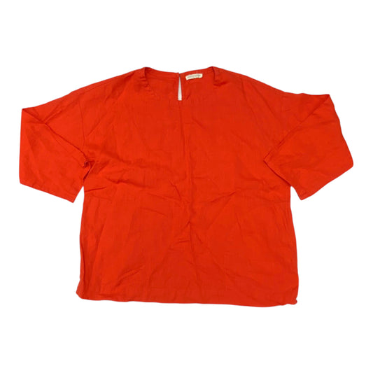 Top Ls By Eileen Fisher In Orange, Size:S