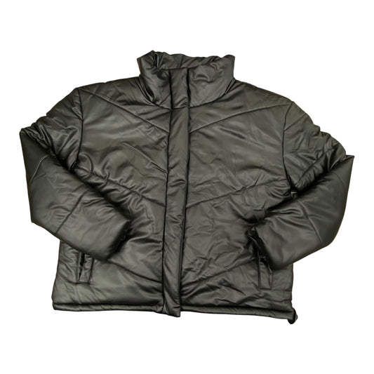 Jacket Puffer & Quilted By Steve Madden In Black, Size:L