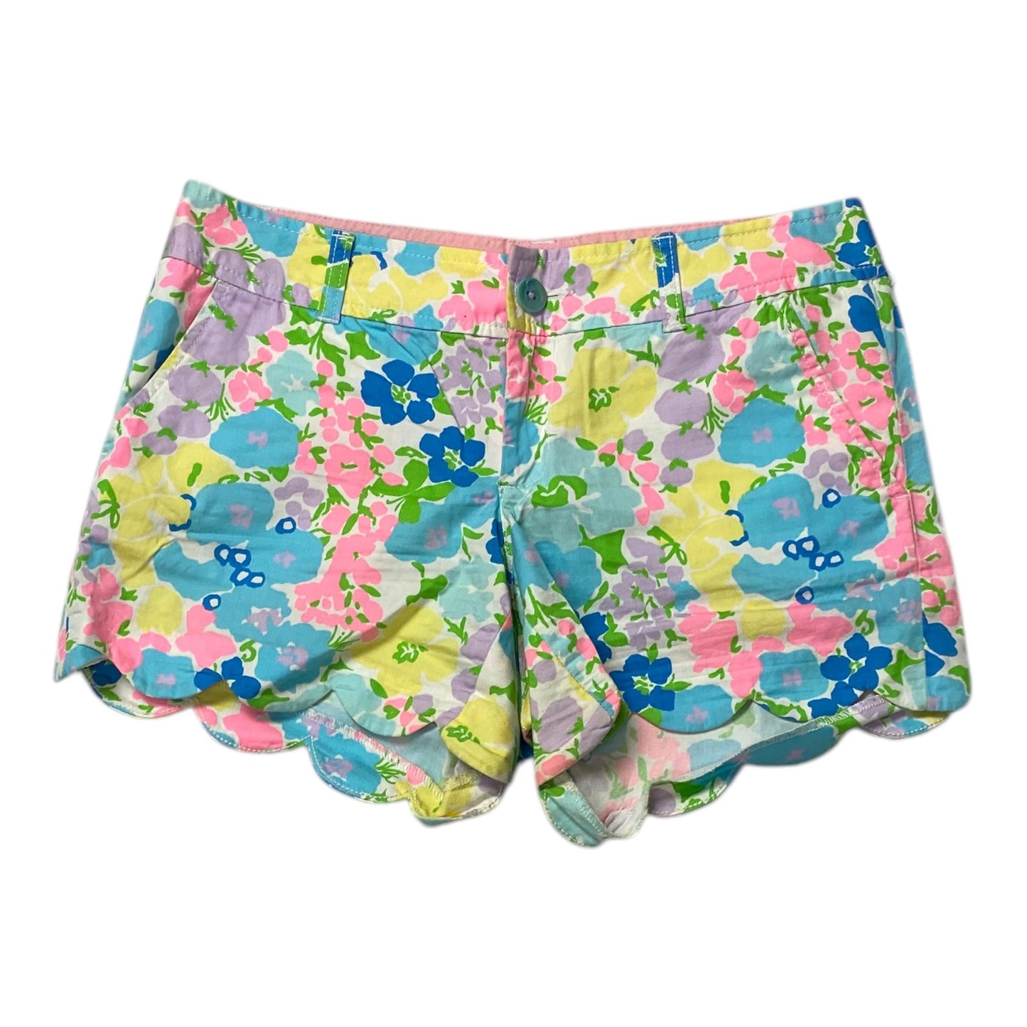 Shorts Designer By Lilly Pulitzer In Floral Print, Size:S