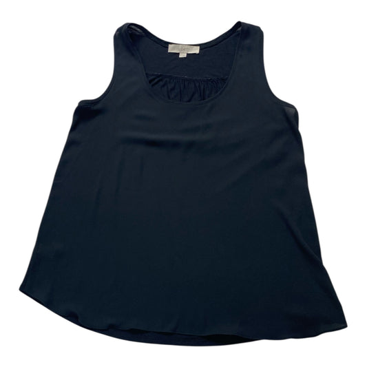 Top Sleeveless By Loft In Black, Size:M