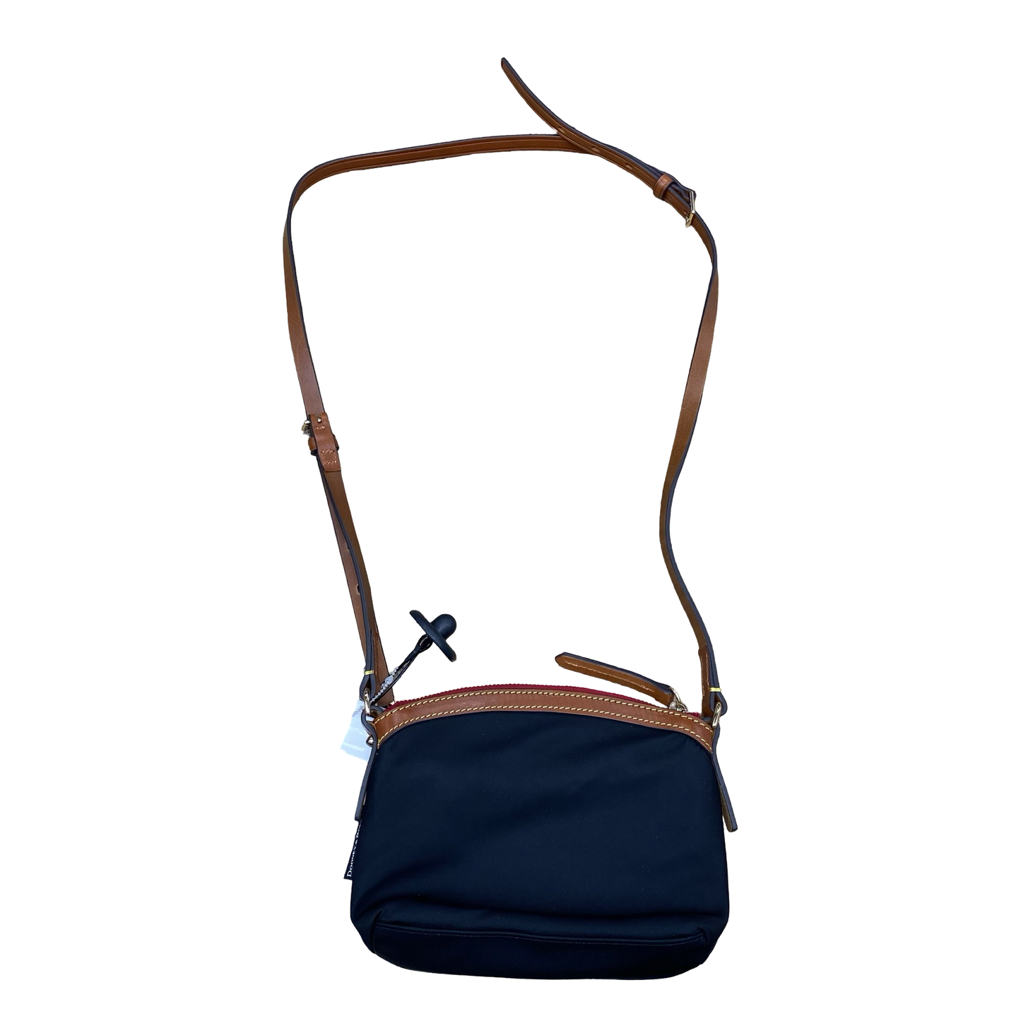 Handbag Designer By Dooney And Bourke In Black & Brown, Size:Small