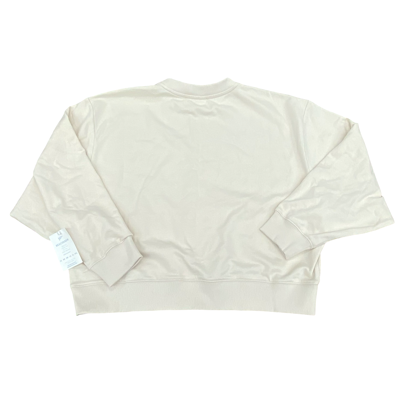 Sweatshirt Crewneck By Cmc In Cream, Size:M