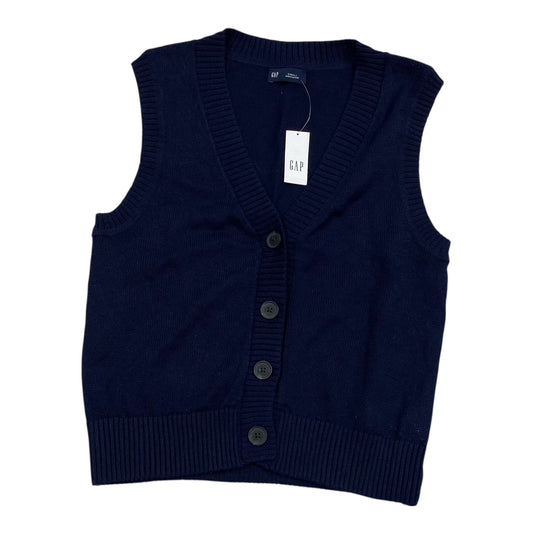 Vest Sweater By Gap In Navy, Size:Xs