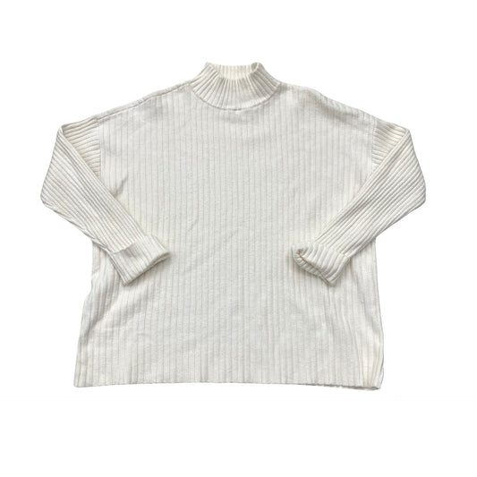 Sweater By Loft In Cream, Size:L