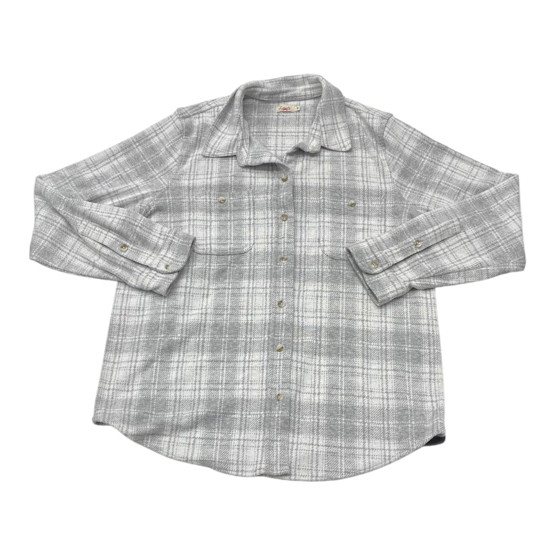 Top Ls By Faherty In Plaid Pattern, Size:L