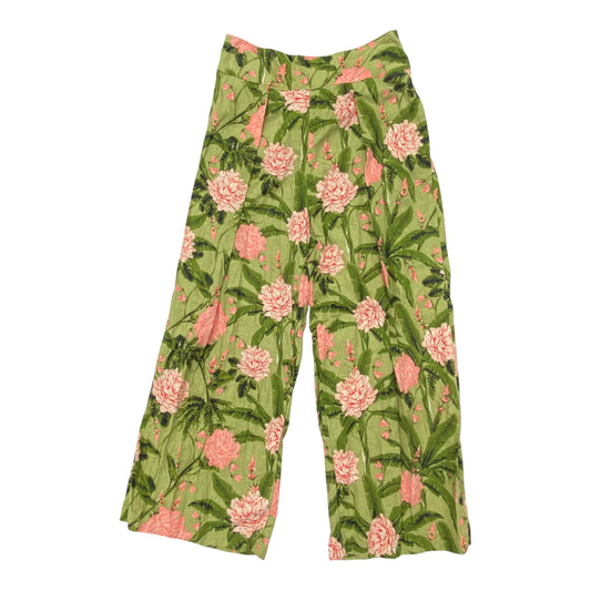 Pants Wide Leg By Target In Green & Pink, Size:M