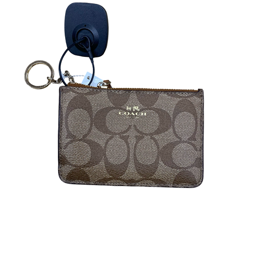 Id/Card Holder Designer By Coach In Brown