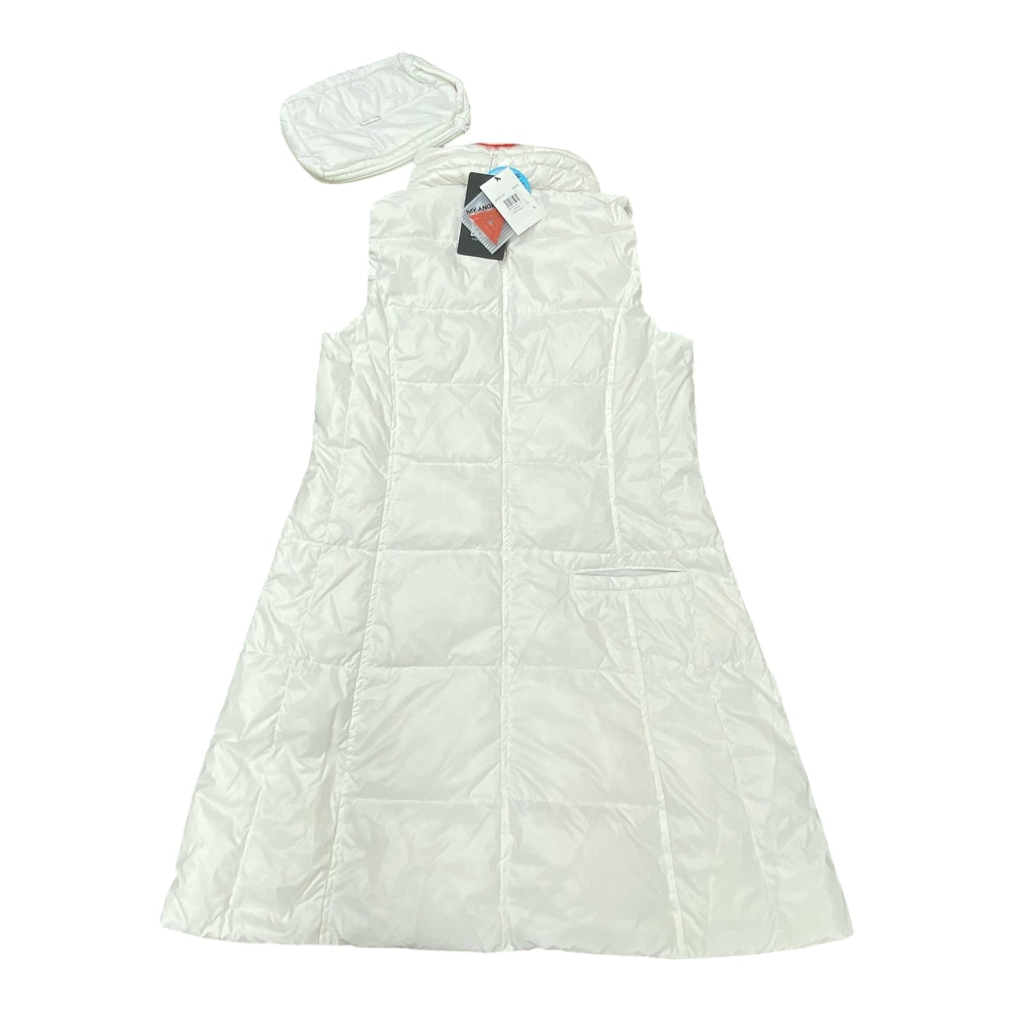 Vest Puffer & Quilted By Cmc In White, Size:S