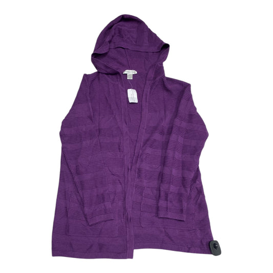 Top Ls By Christopher And Banks In Purple, Size:L
