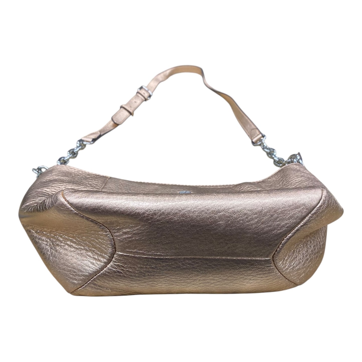 Handbag Leather By Vince Camuto In Rose Gold, Size:Small