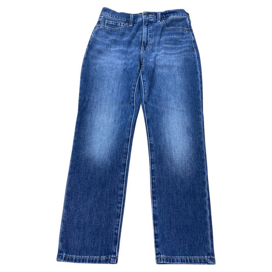 Jeans Straight By Banana Republic In Blue Denim, Size:6
