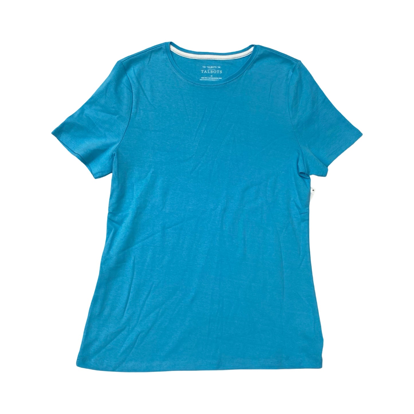 Top Ss Basic By Talbots In Blue, Size:M