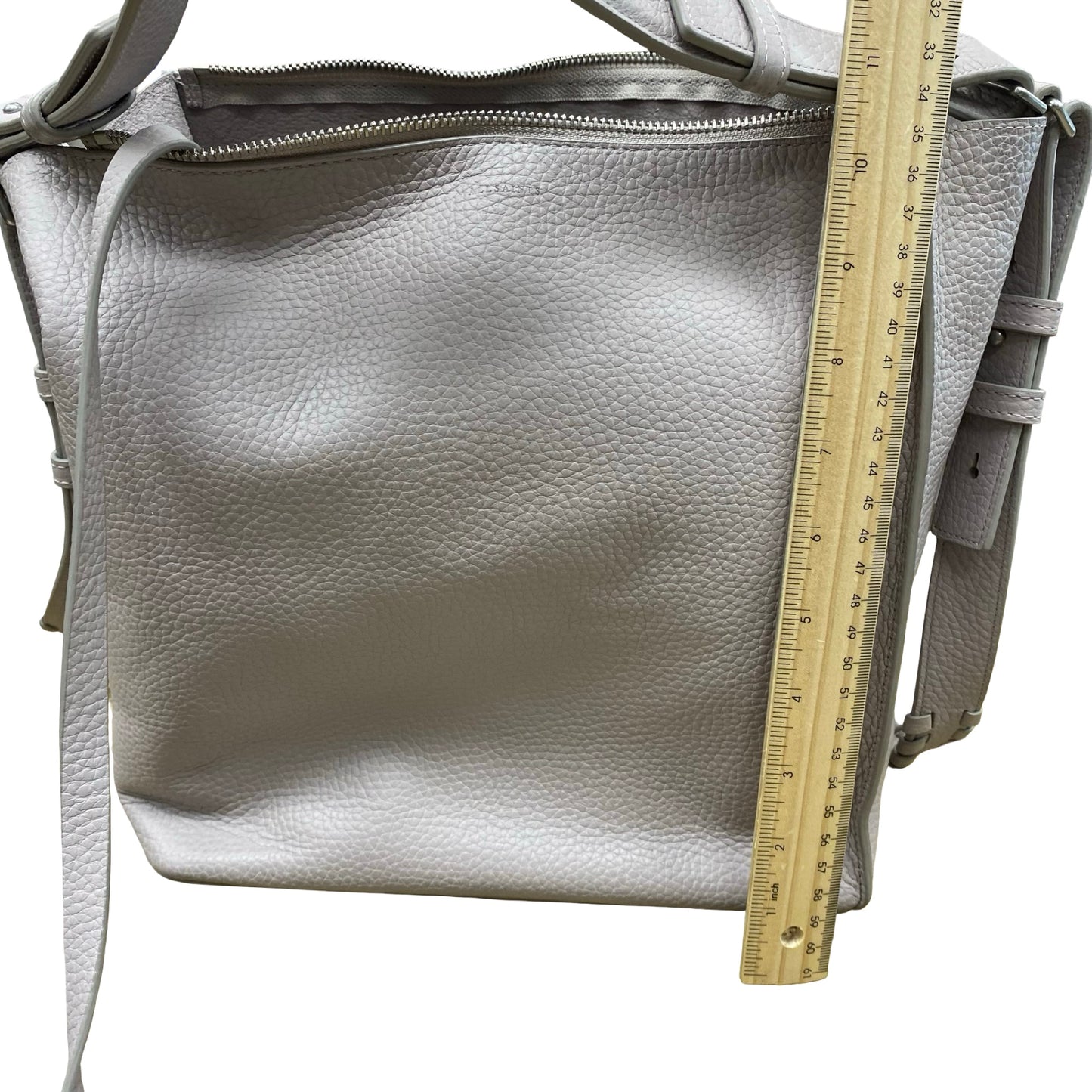Handbag Designer By All Saints In Grey, Size:Medium