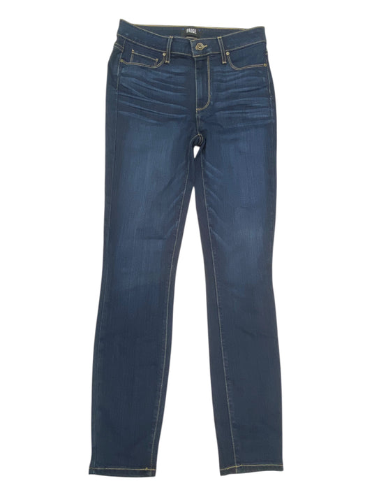 Jeans Skinny By Paige In Blue Denim, Size:6